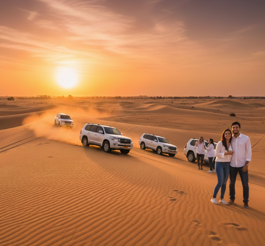 Experience Desert Safari at Premium Camp 